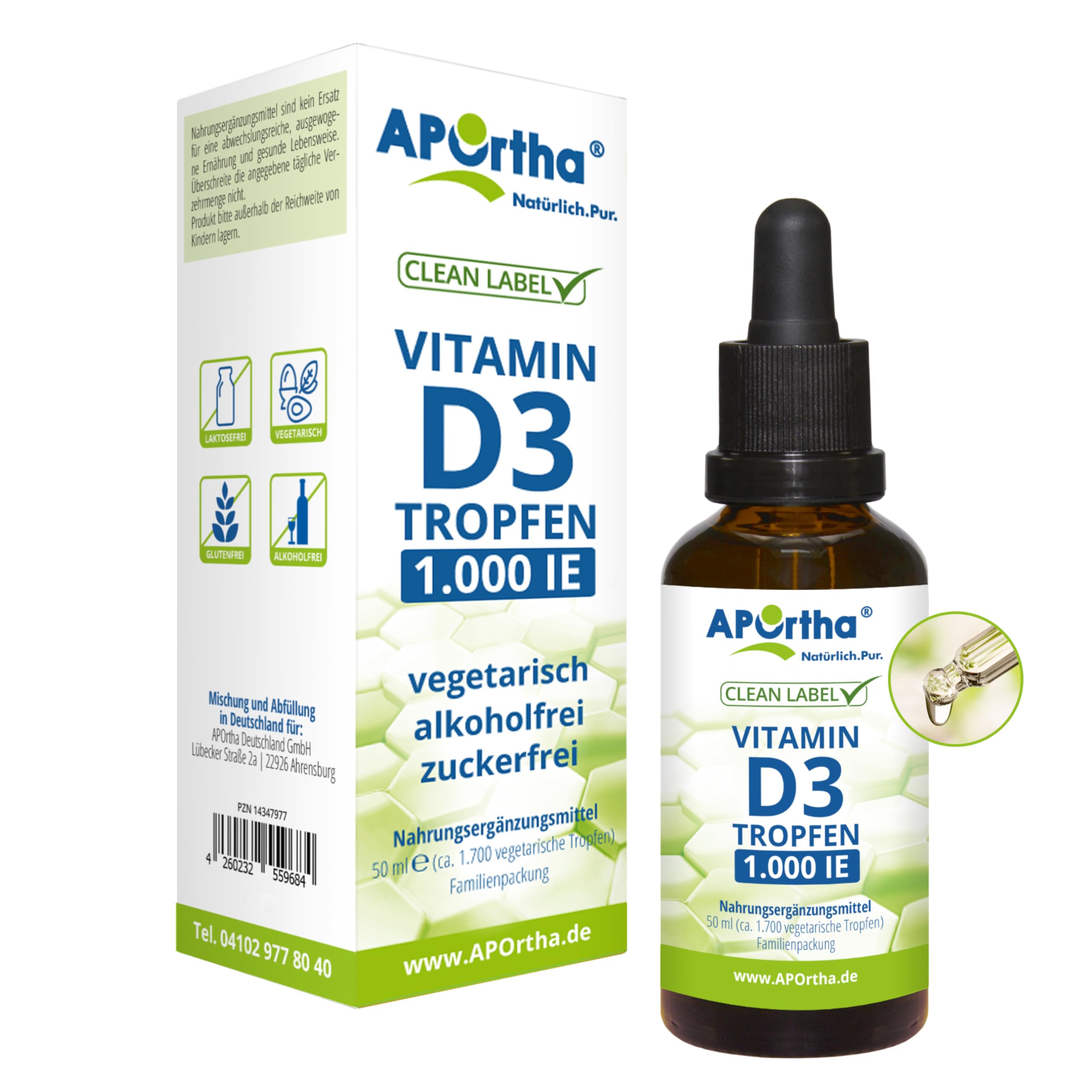 aportha-vitamine-vitamin-d3-tropfen-1000-i-e-50-ml-hochdosiert image 1