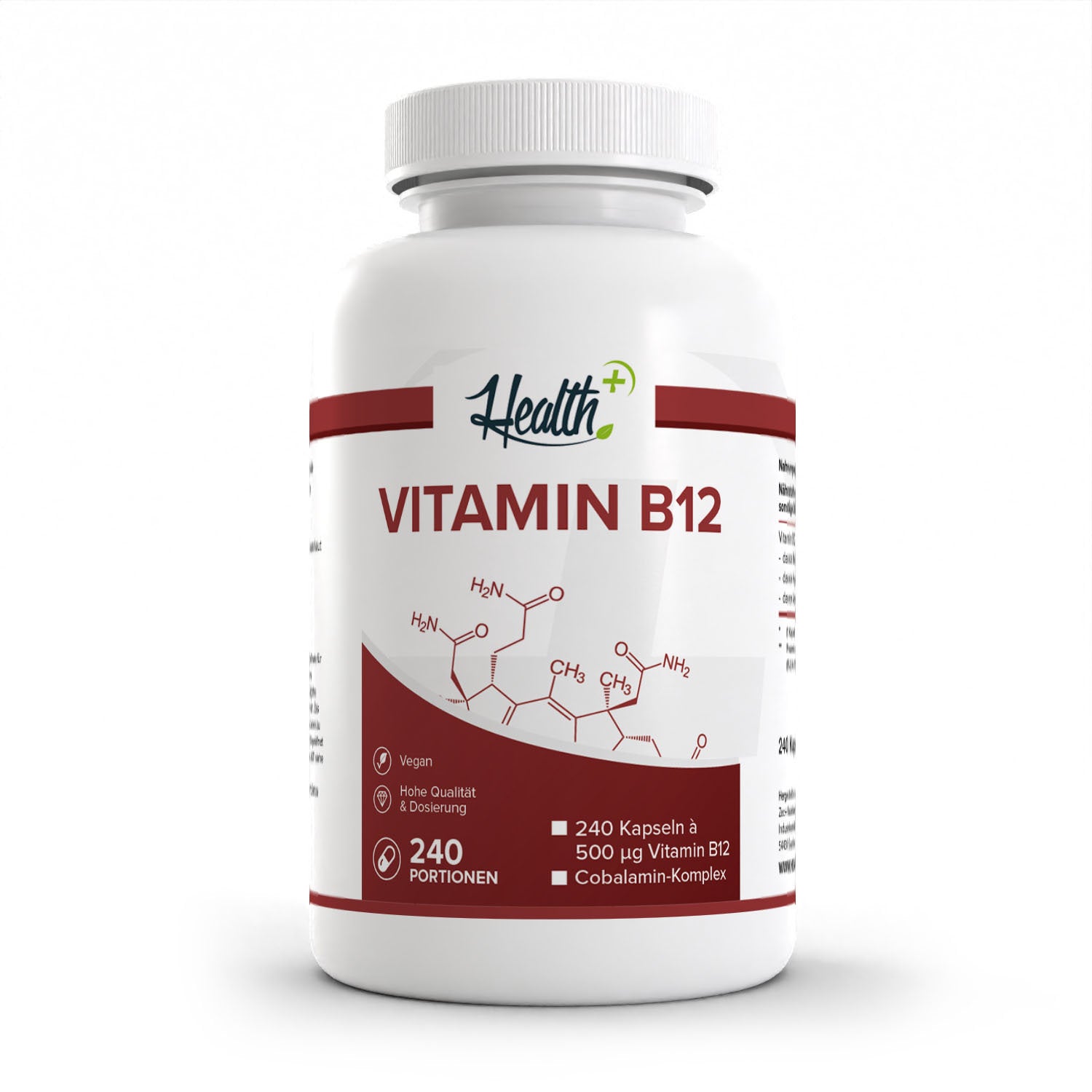 health-vitamin-b12-240-kapseln-hochdosiert-vegan image 1