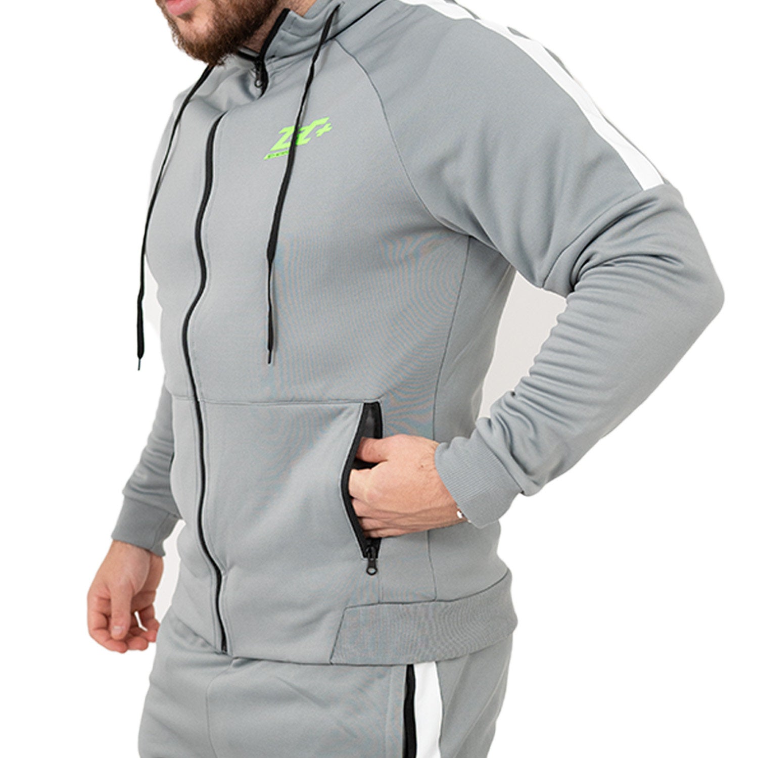 zec-passion-tracksuit-jacke-schwarz-herren-gr-e-m image 8