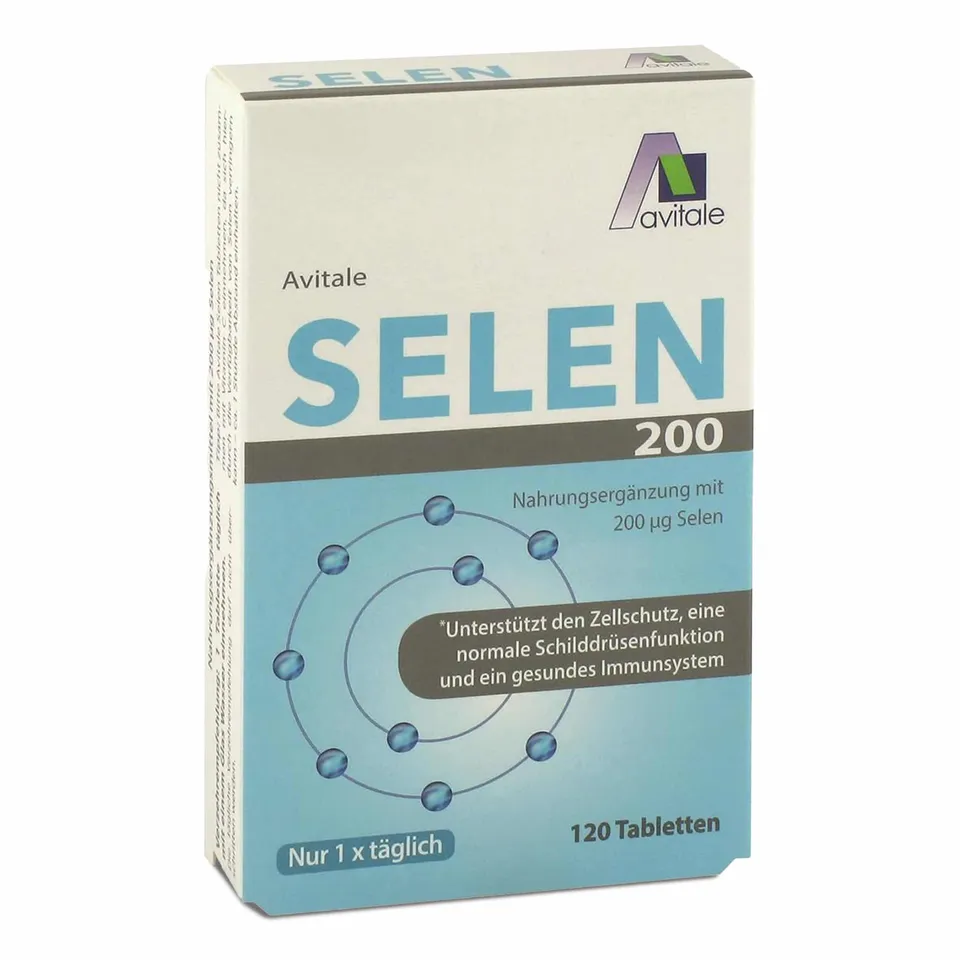 avitale-selen-200-tabletten-spurenelement-vegan image 1