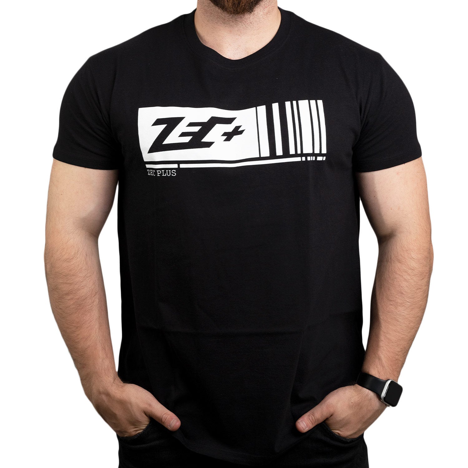 zec-barcode-t-shirt-herren-100-baumwolle-wei image 5