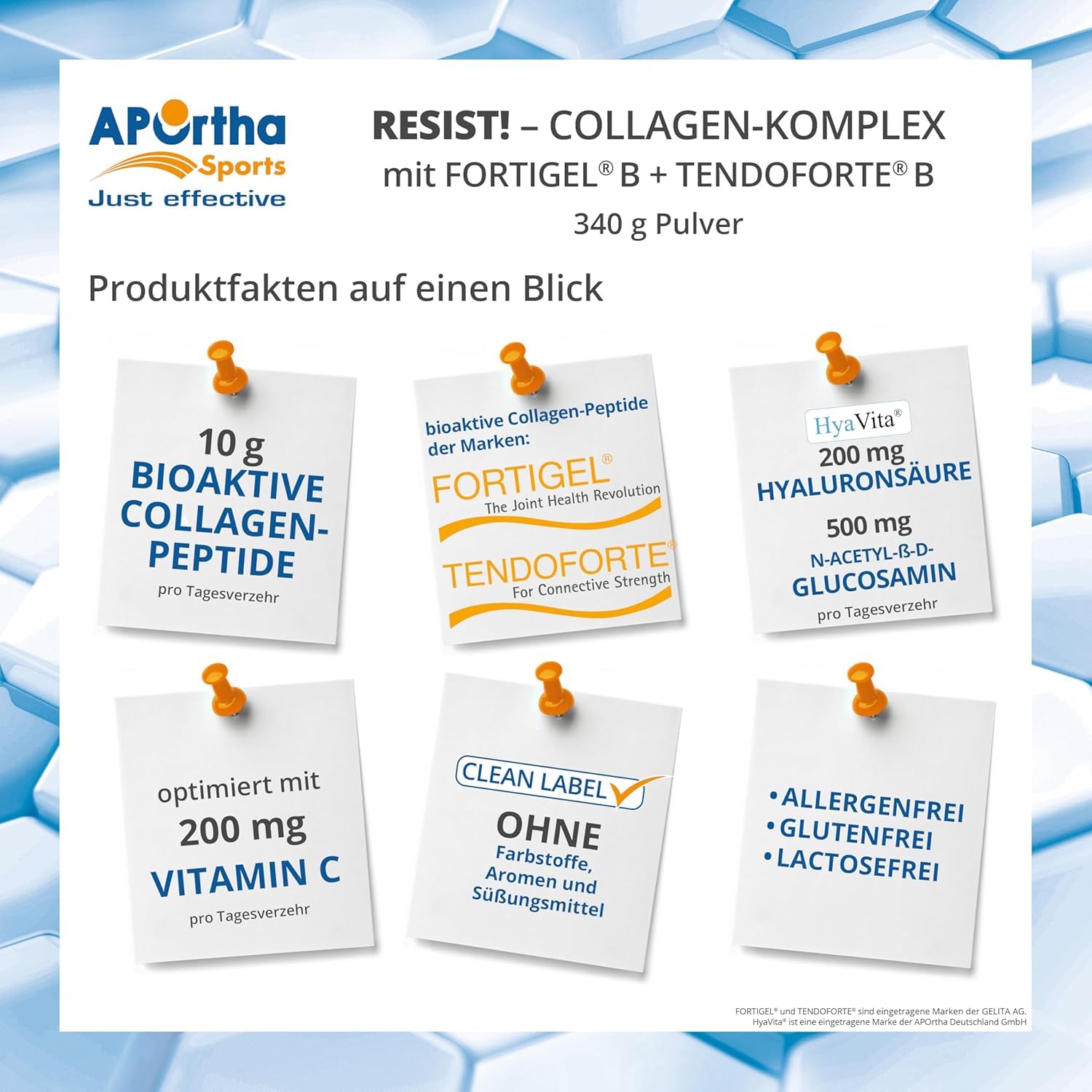 aportha-sports-resist-collagen-pulver-340-g-fortigel-2 image 2