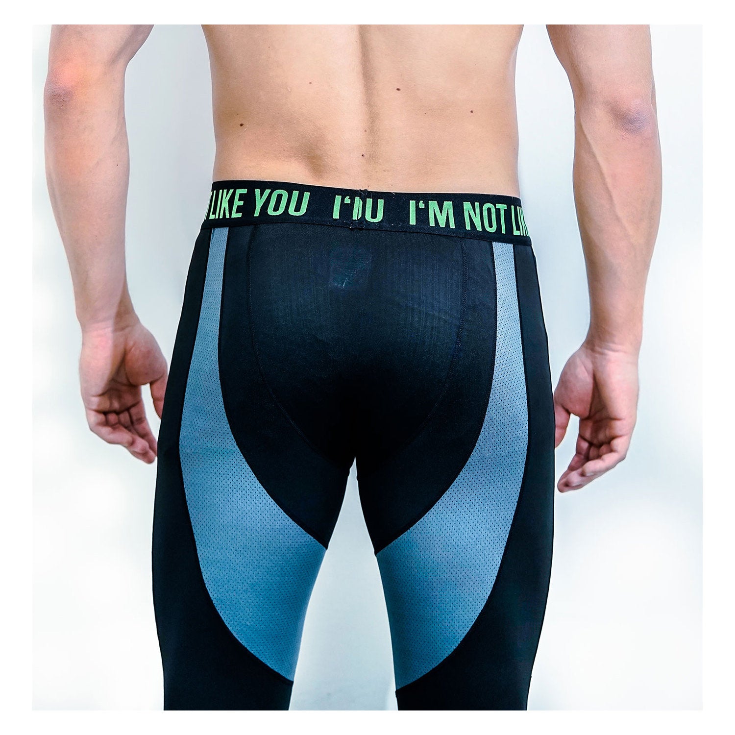 zec-health-gym-kompressionshose-trainingshose-m-polyester image 3