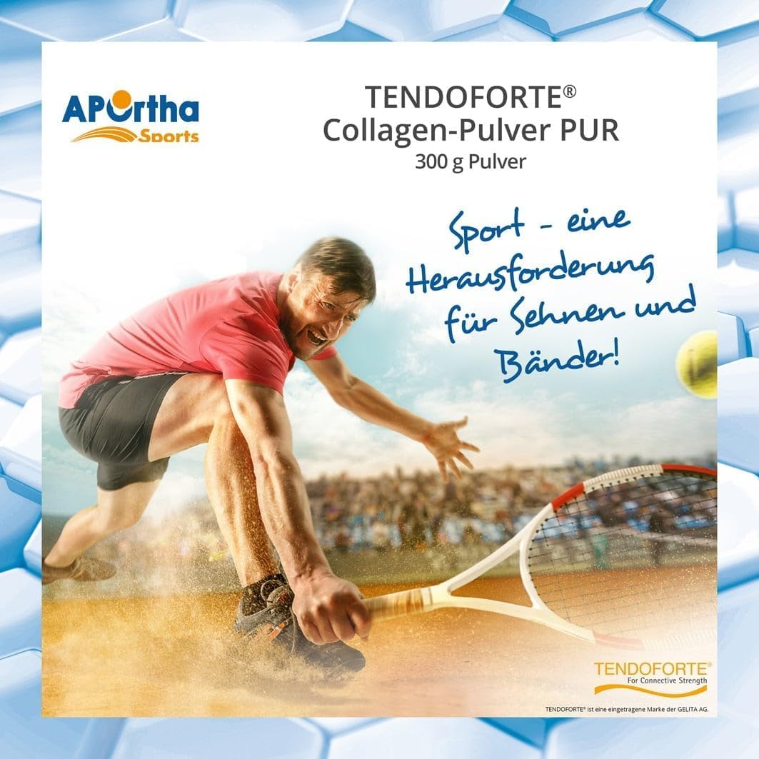 aportha-sports-tendoforte-collagen-pulver-pur-300-g-sehnen image 2