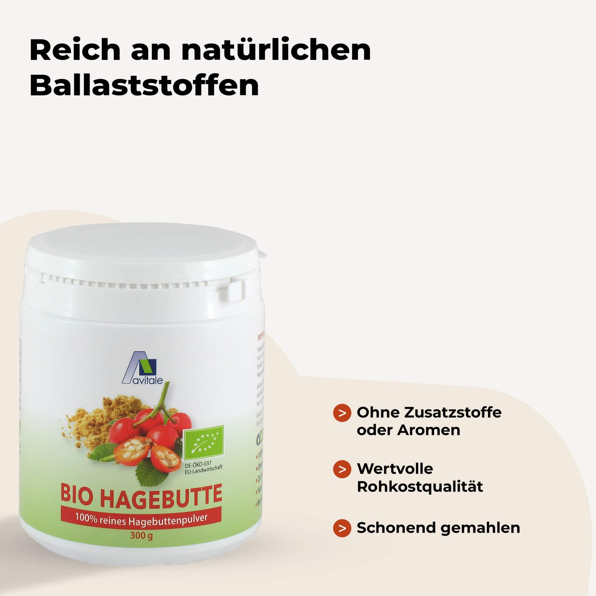 avitale-bio-hagebuttenpulver-gemahlen-vitamin-c-ballaststoffreich image 3