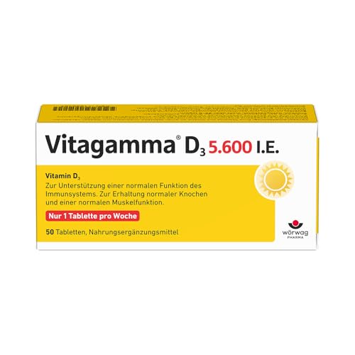 vitagamma-d3-5600-i-e-tabletten-50-stk-wochendepot image 8