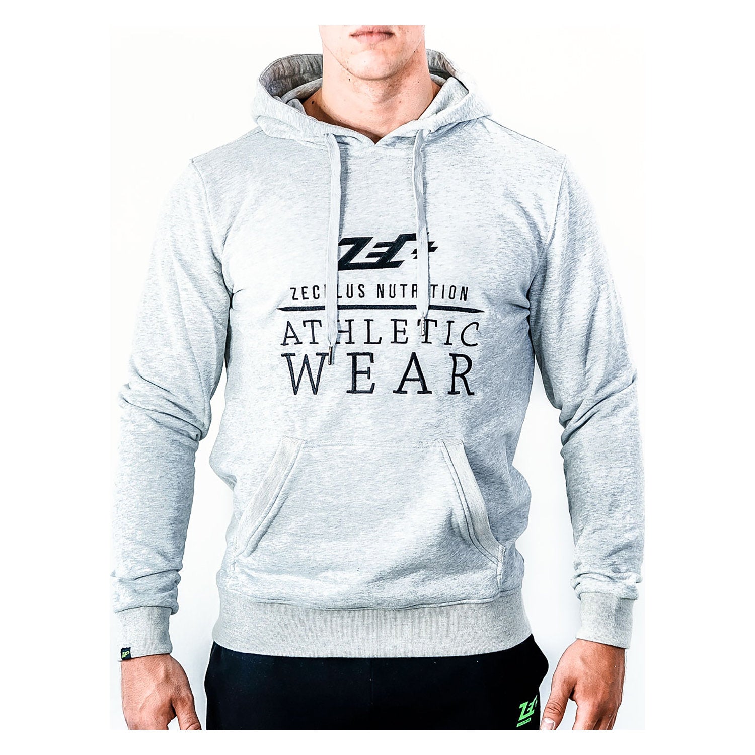 zec-health-athletic-hoodie-herren-kapuzenpulli-gr-l-logo image 1