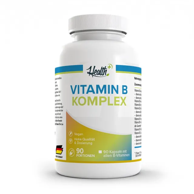 health-vitamin-b-komplex-90-kapseln-energiestoffwechsel image 1