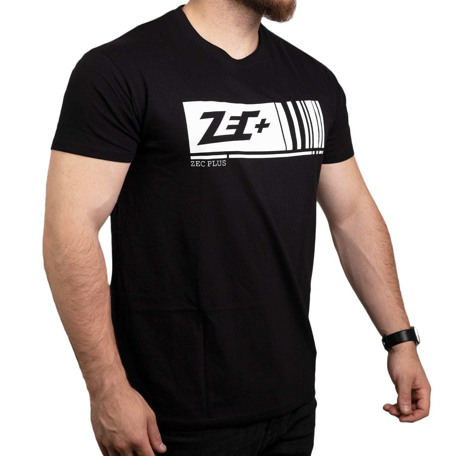 zec-barcode-t-shirt-herren-100-baumwolle-wei image 6