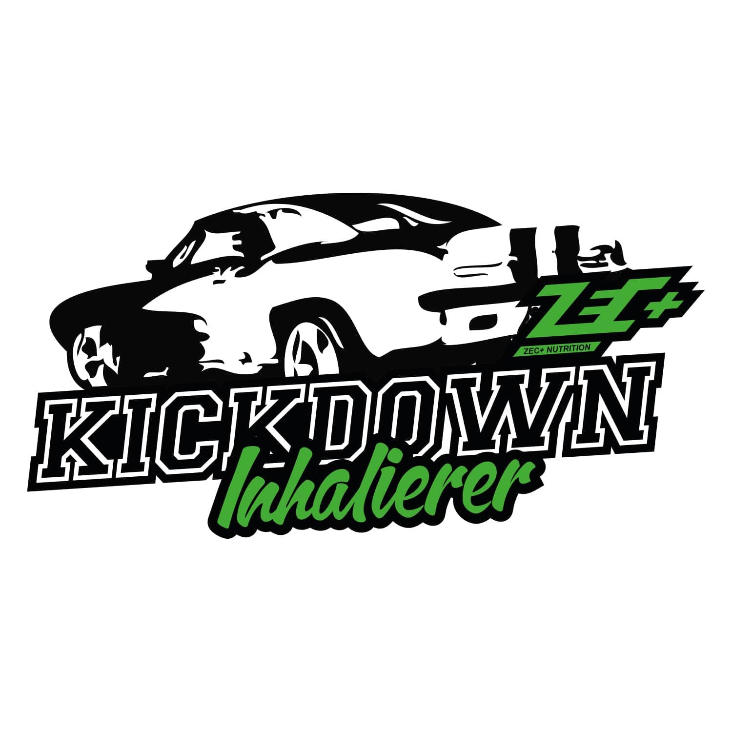 zec-autoaufkleber-klein-unleash-kickdown-sticker image 1