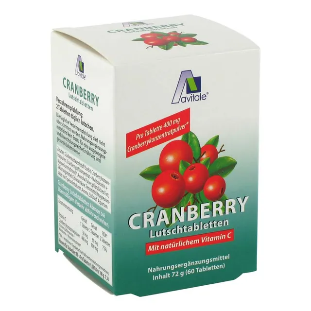 avitale-cranberry-lutschtabletten-wohlbefinden image 1