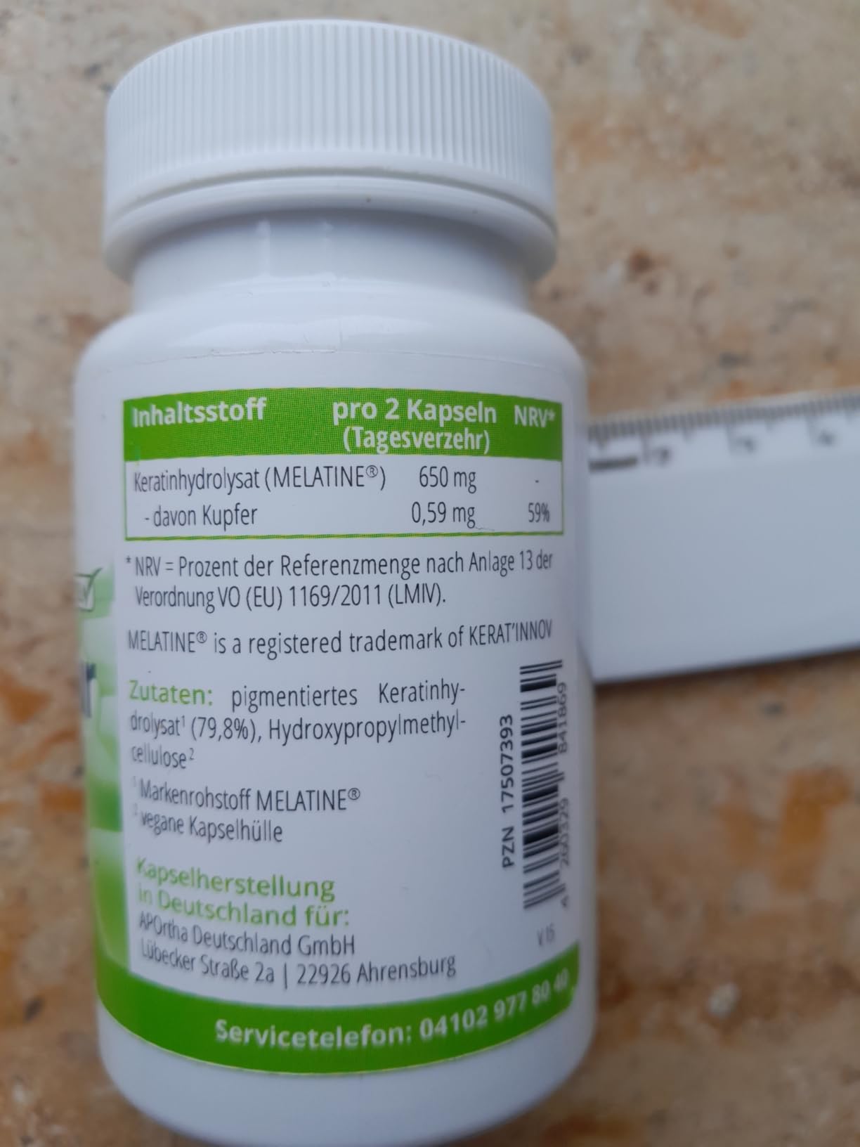 Ein Monat pro Dose