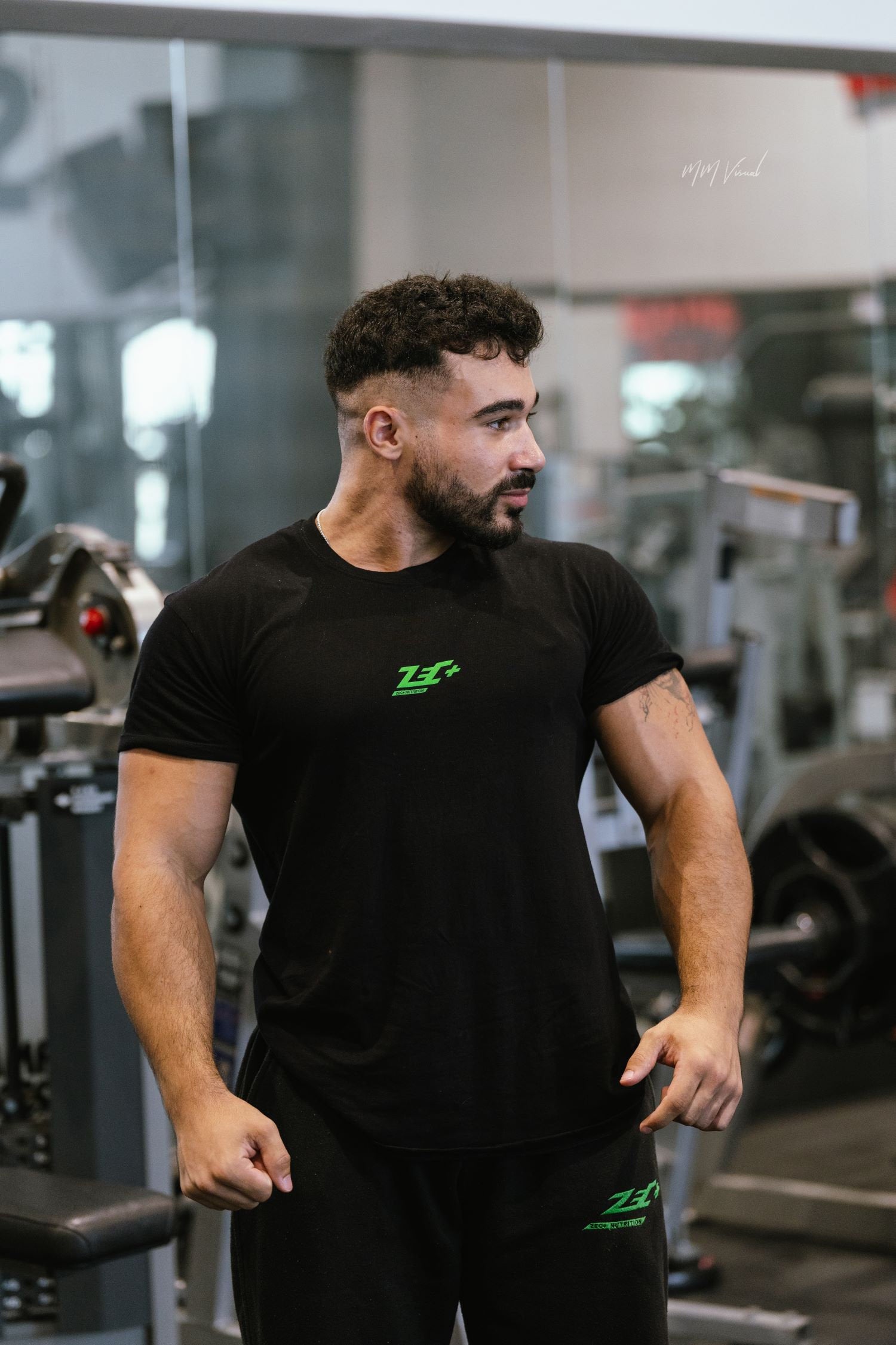 zec-health-basic-classic-t-shirt-herren-l-schwarz-baumwolle image 4