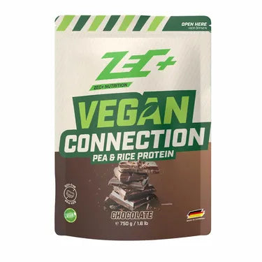 zec-vegan-connection-proteinpulver-750g-erdbeere-laktosefrei image 5