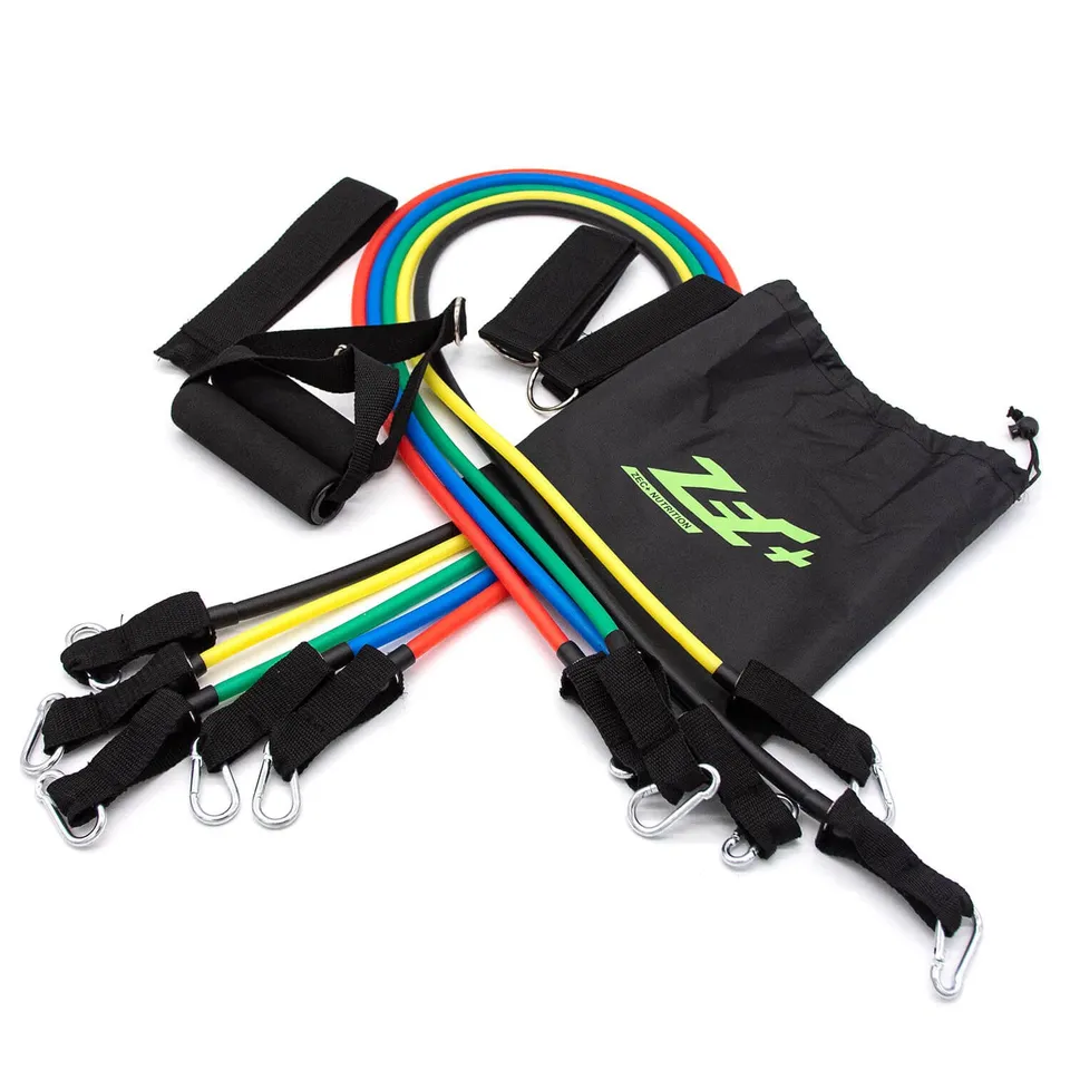 zec-widerstandsb-nder-fitnessb-nder-set-5-teilig-mit-griffen image 1