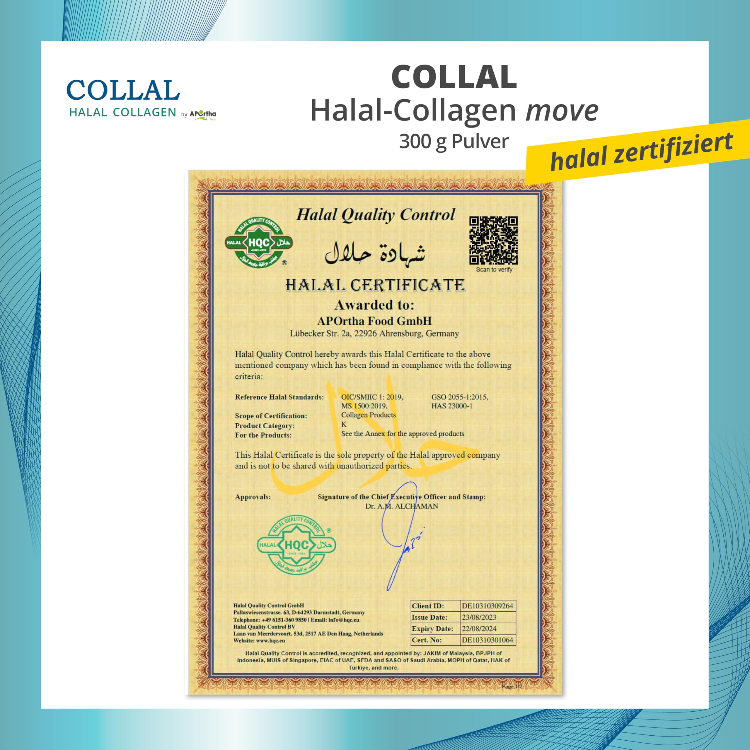 aportha-halal-collagen-move-pulver-300-g-neutral-kollagen image 3