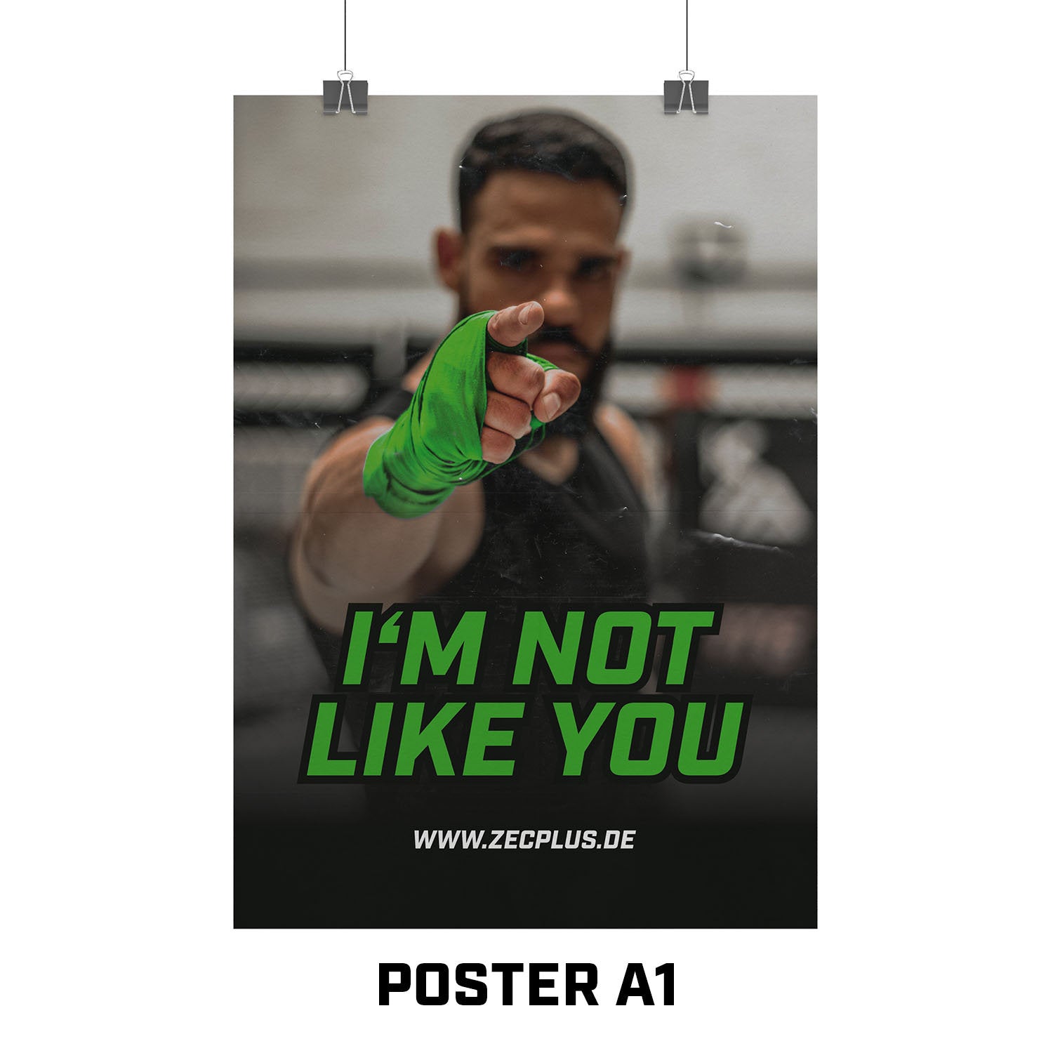 zec-poster-a2-punish-unleash-wandbild-fitness-motiv image 4