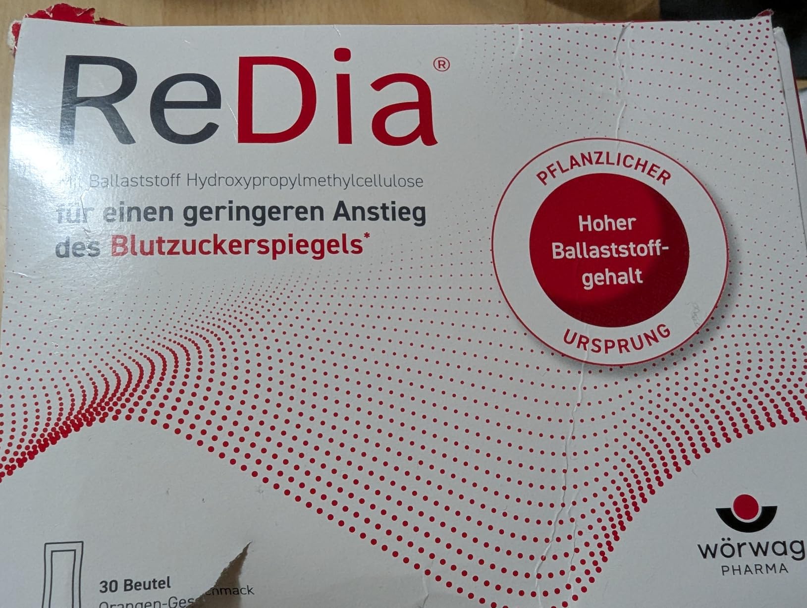 Löst sich gut