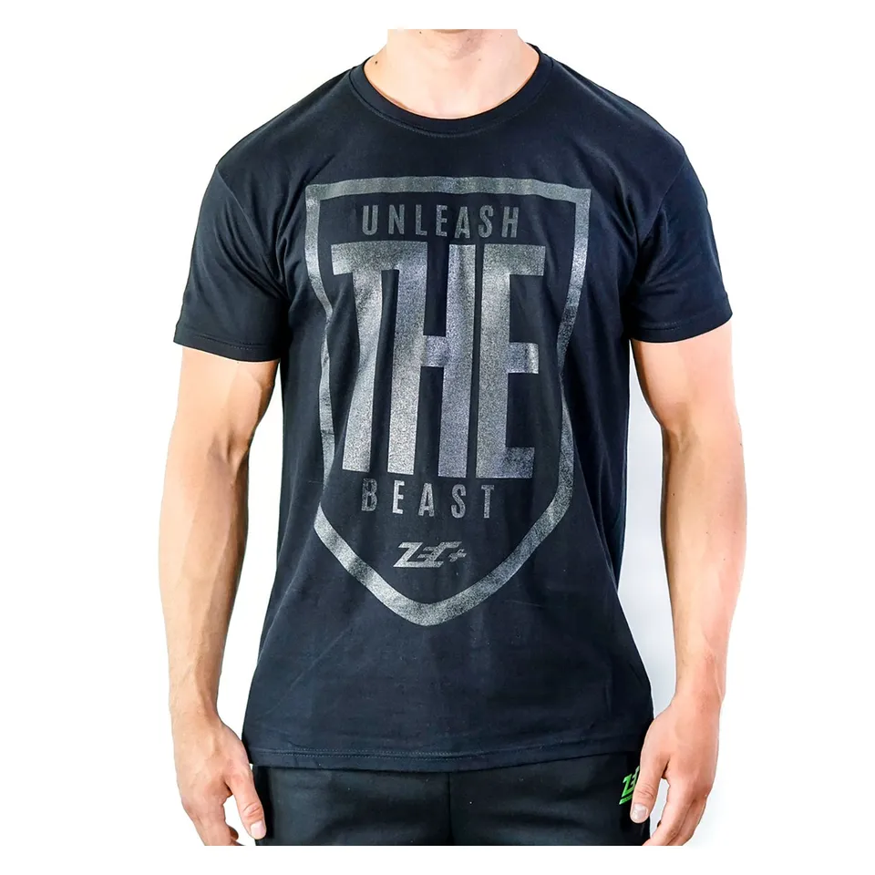zec-unleash-the-beast-t-shirt-schwarz-baumwolle image 1