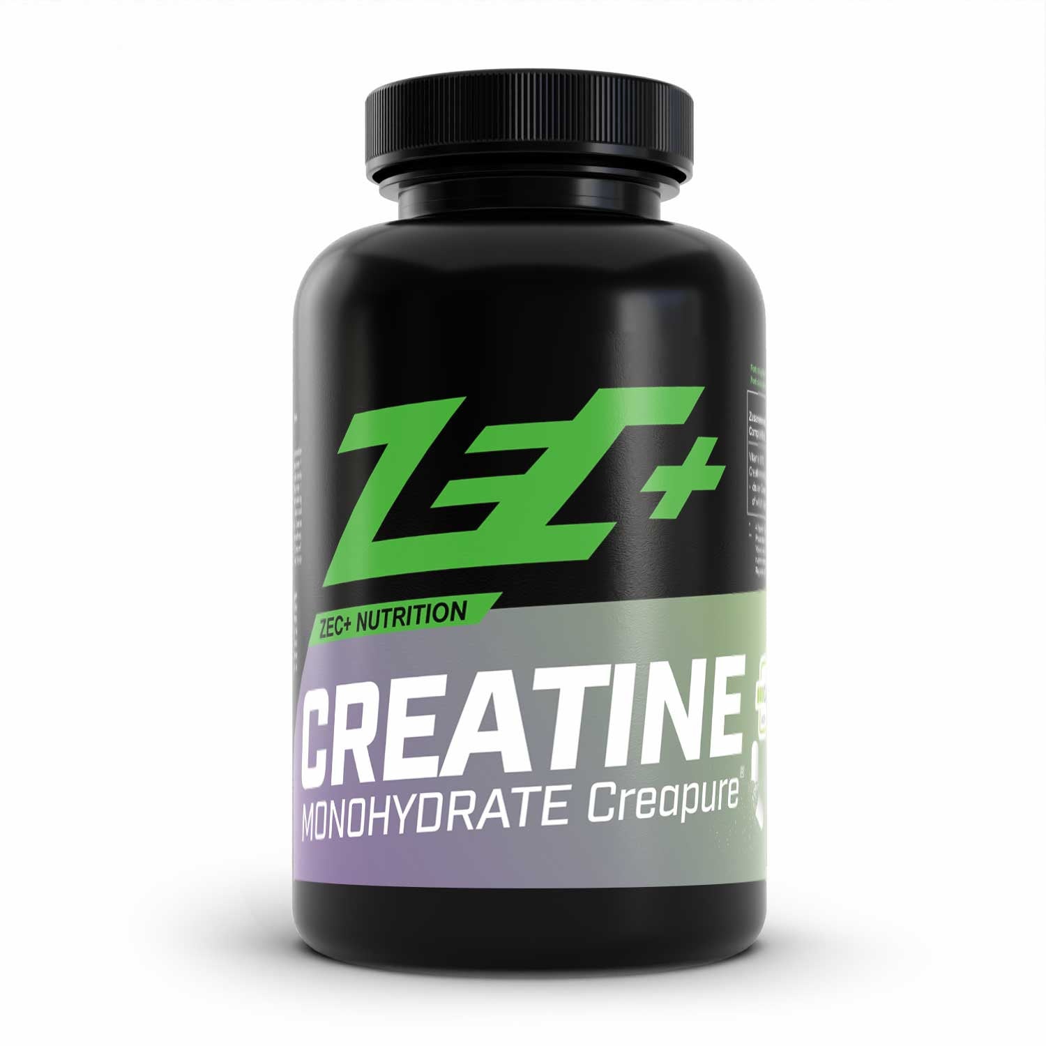 zec-health-creatine-monohydrate-creapure-180-kapseln image 1