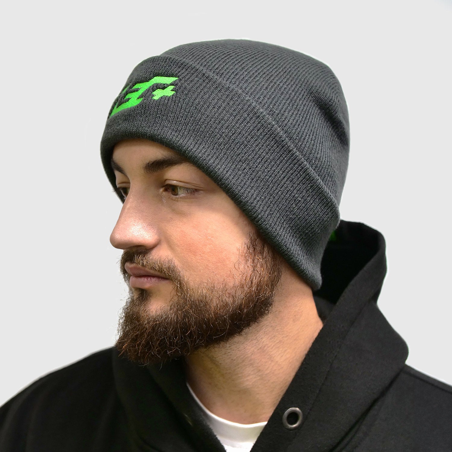 zec-premium-cuffed-beanie-m-tze-schwarz-acryl image 2