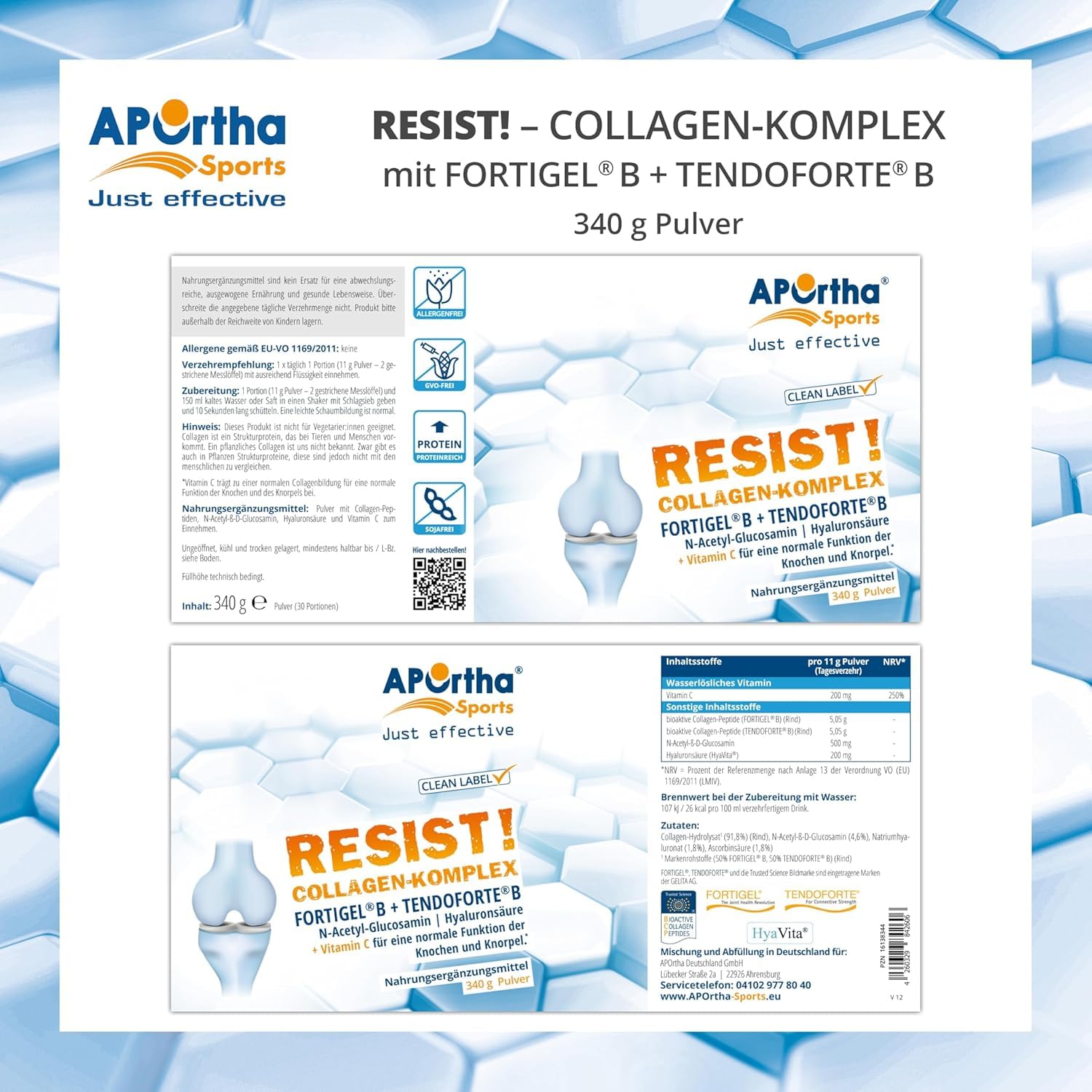 aportha-sports-resist-collagen-pulver-340-g-fortigel-2 image 5
