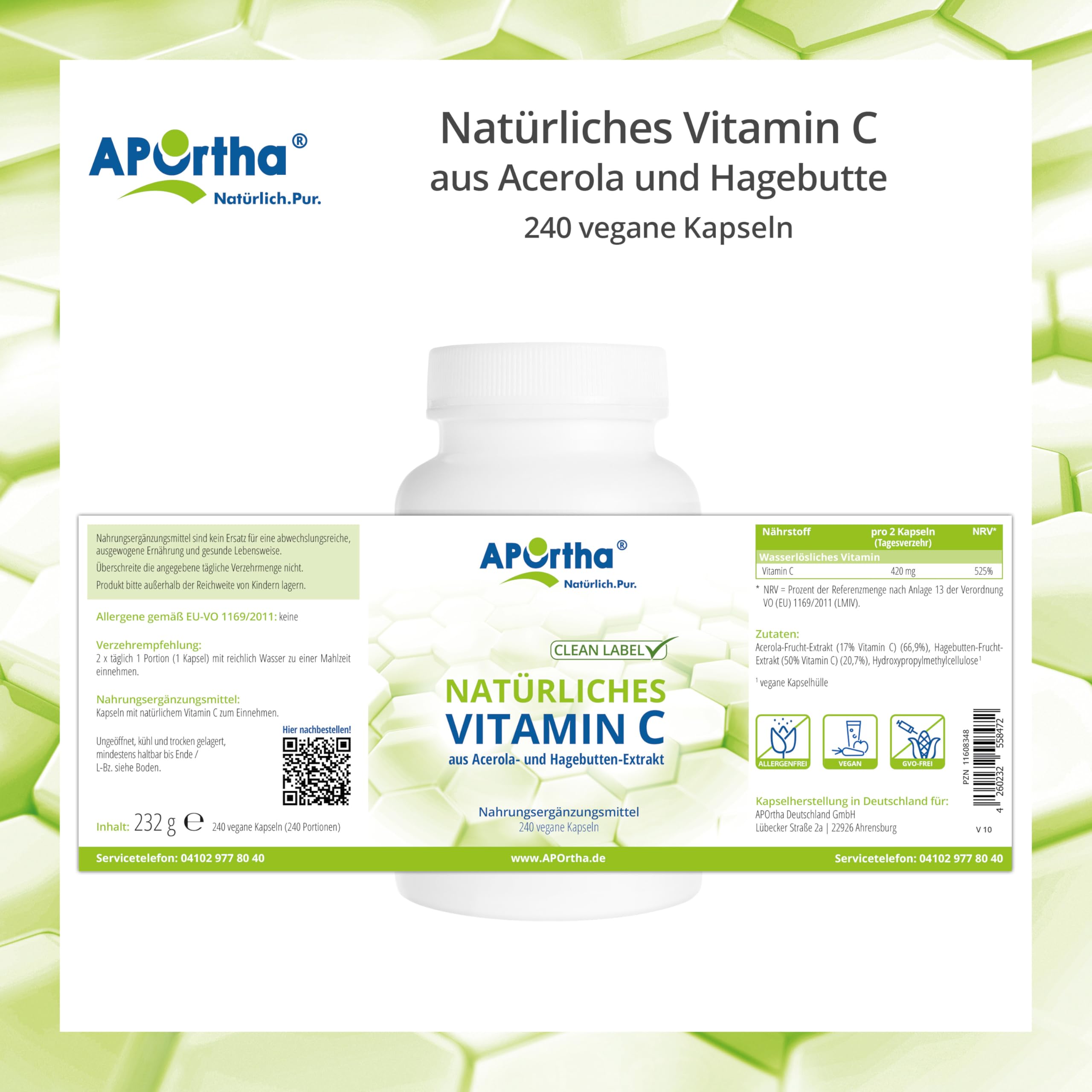 aportha-vitamine-vitamin-c-kapseln-240-st-ck-acerola-nat-rlich image 5