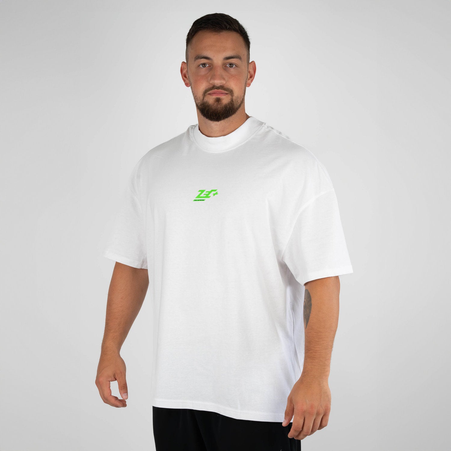 zec-basic-oversized-t-shirt-l-schwarz-baumwolle image 6