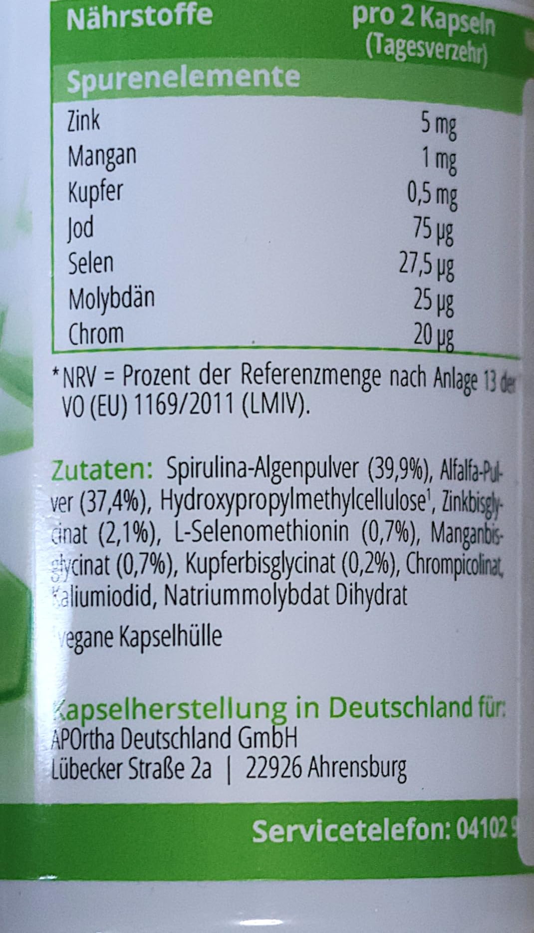 Reicht zwei Monate