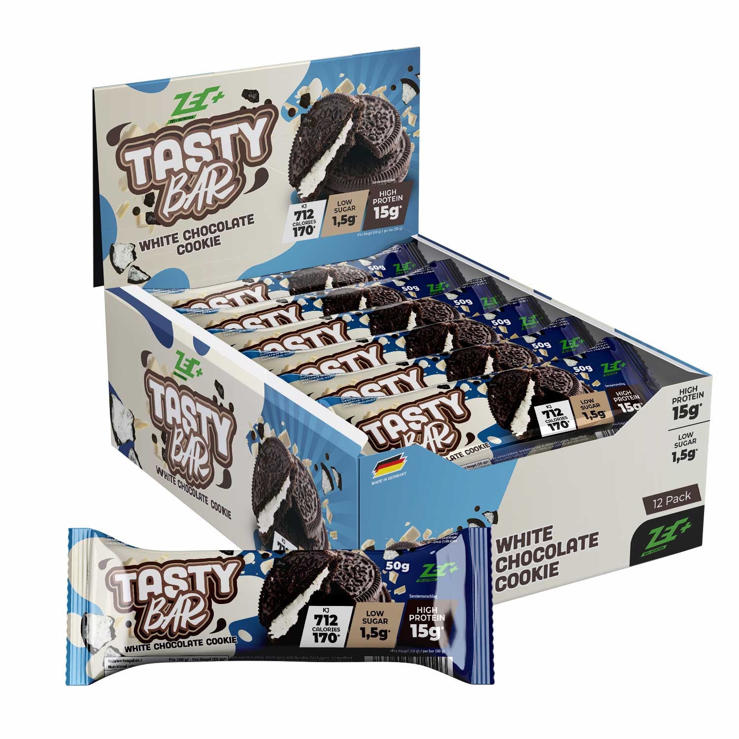 zec-tasty-bar-proteinriegel-white-chocolate-cookie-50g-15g-protein image 3
