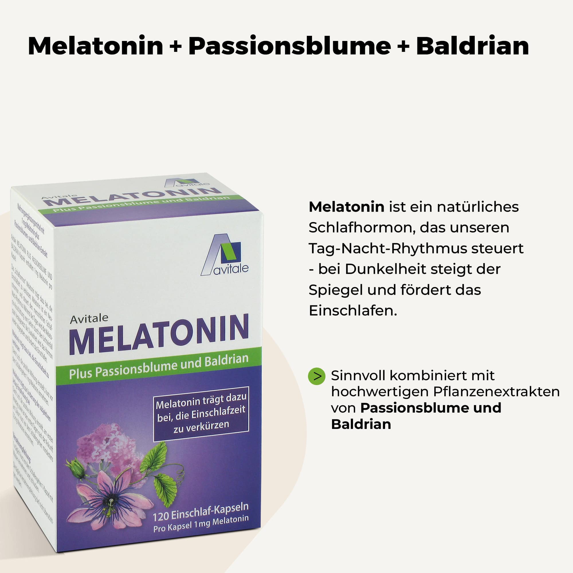 avitale-melatonin-plus-passionsblume-baldrian-kapseln-1-mg-schlaf image 3