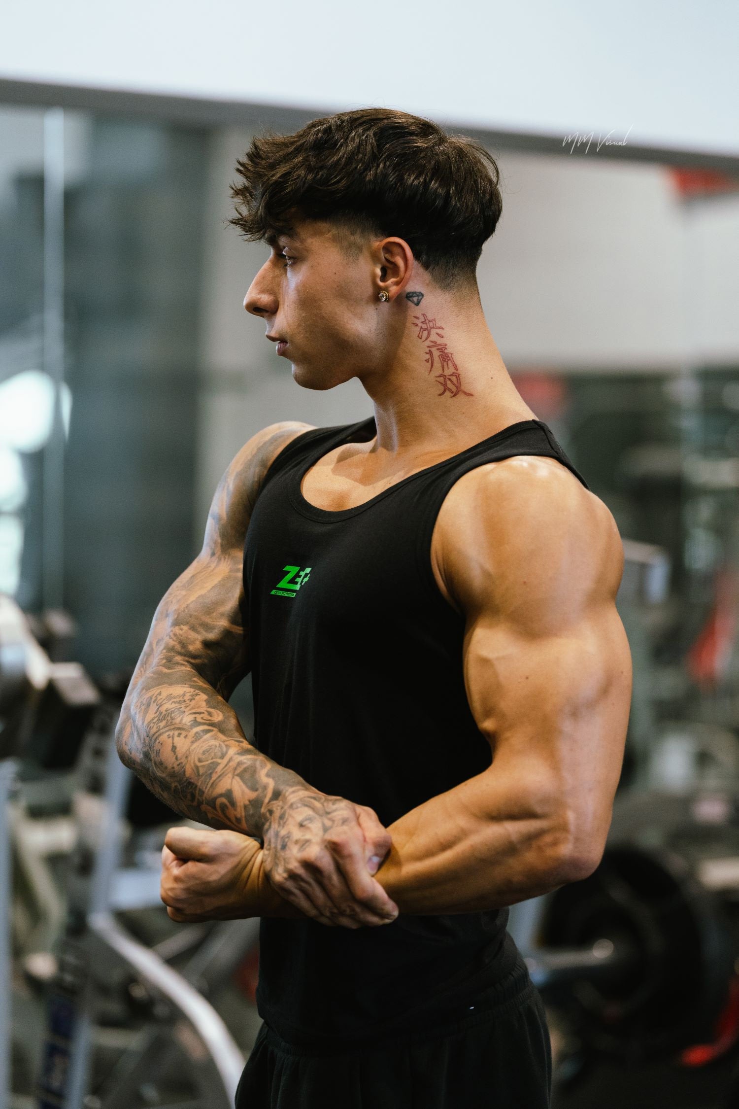 zec-basic-tank-top-herren-baumwolle-schwarz image 5