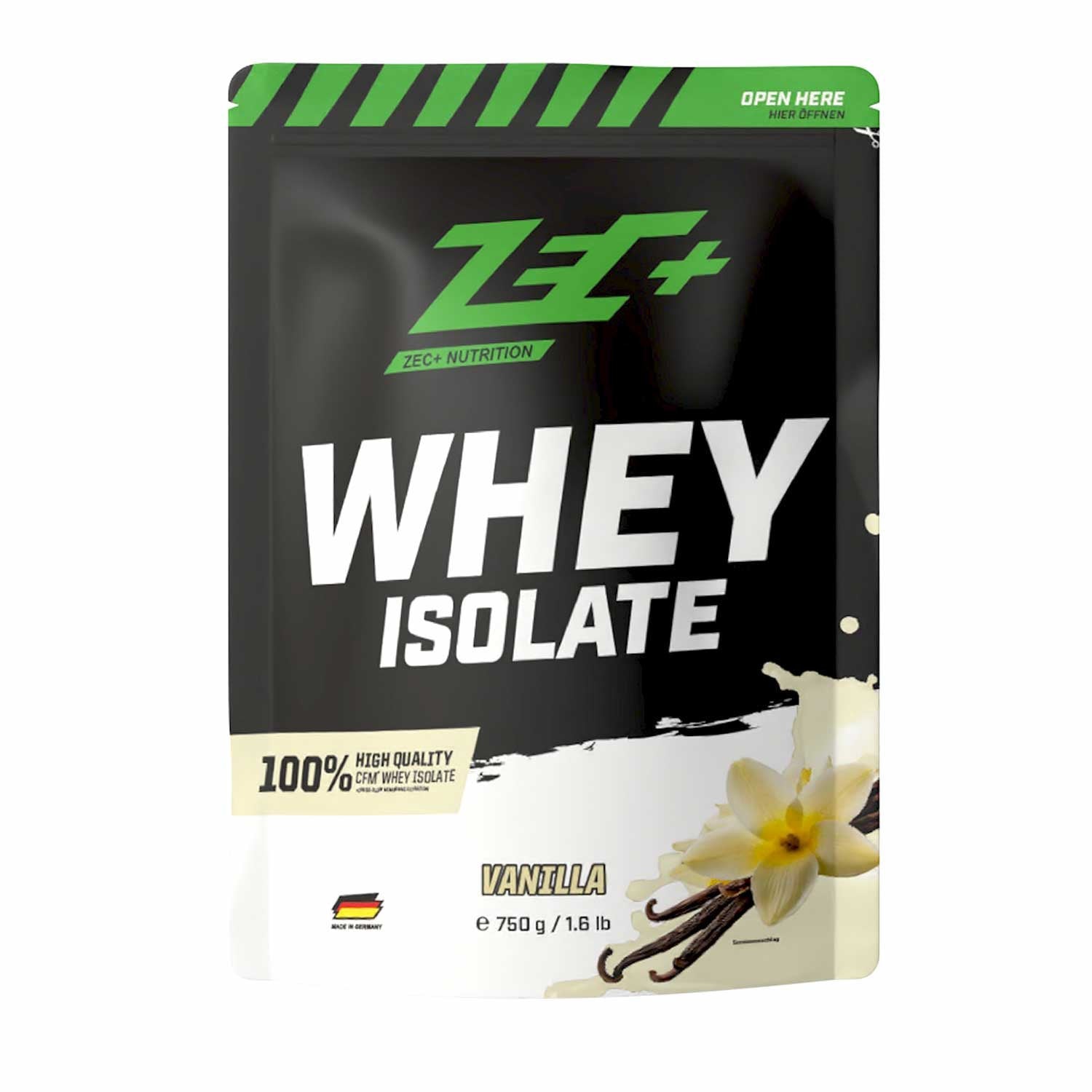 zec-whey-isolate-750-g-schokolade-protein-kohlenhydratarm image 1