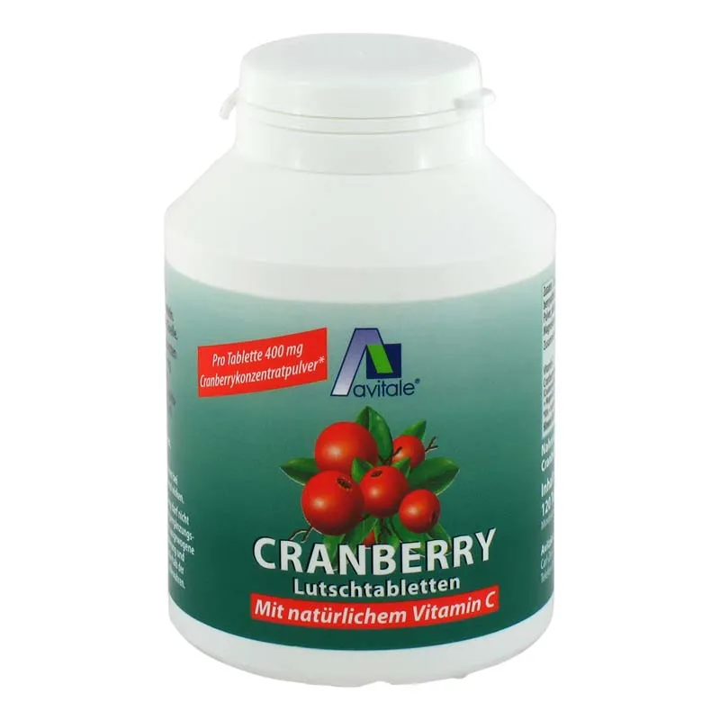 avitale-cranberry-lutschtabletten-nahrungserg-nzung-wohlbefinden image 1